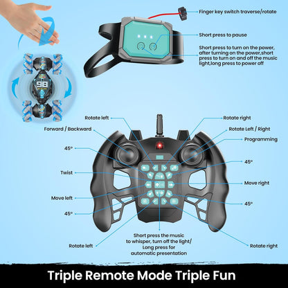 Gesture Sensing RC Stunt Car - 2.4 Ghz 4WD Off-Road