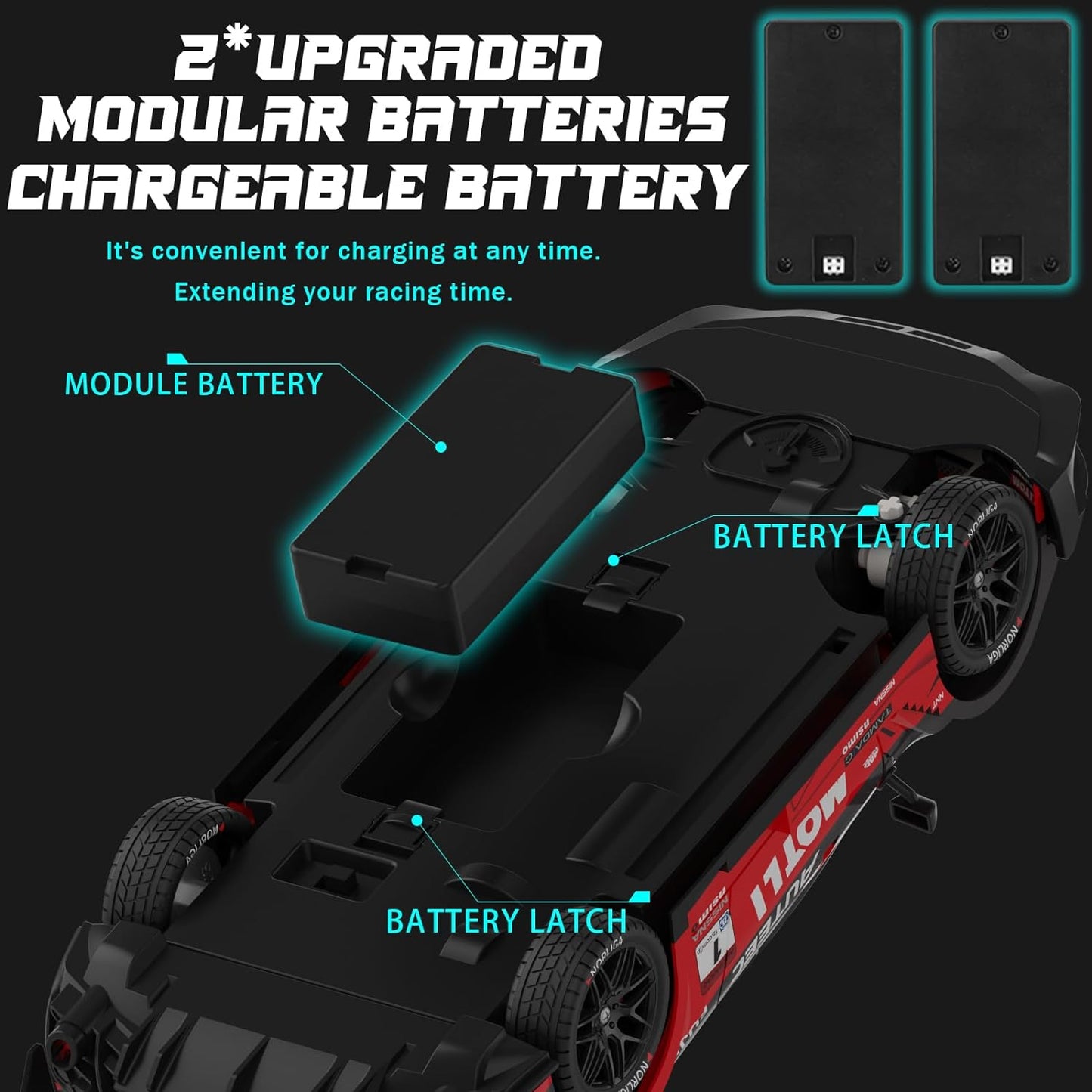 Car RC Drift Car 1:16 Scale 4WD