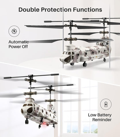 S52H Military Transport RC Helicopter