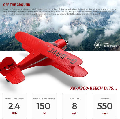 GoolRC RC Plane, WLtoys XK A300 RC Airplane